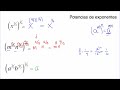 Potencias de exponentes fraccionarios