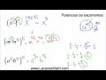Potencias de exponentes fraccionarios