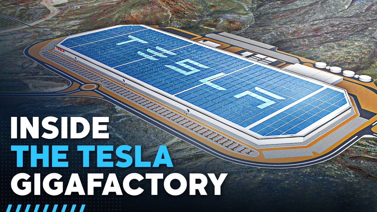 Inside Tesla's  Billion Gigafactory