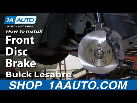 How to Replace Front Brakes 96-99 Buick LeSabre