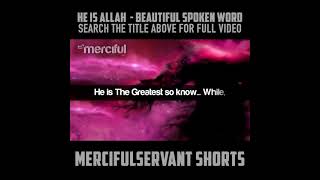 ALLAH IS THE ONE #SHORTS