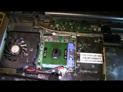 Upgrading The CPU In A Dell Latitude D600 Laptop