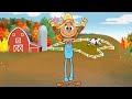 Autumn Songs for Children - Scarecrow Song - Kids Songs by The Learning Station