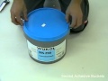 How to open sealed adhesive buckets