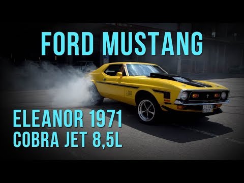 Ford Mustang Cobra Jet 1971 8,5 600hp "Eleanor" #SRT