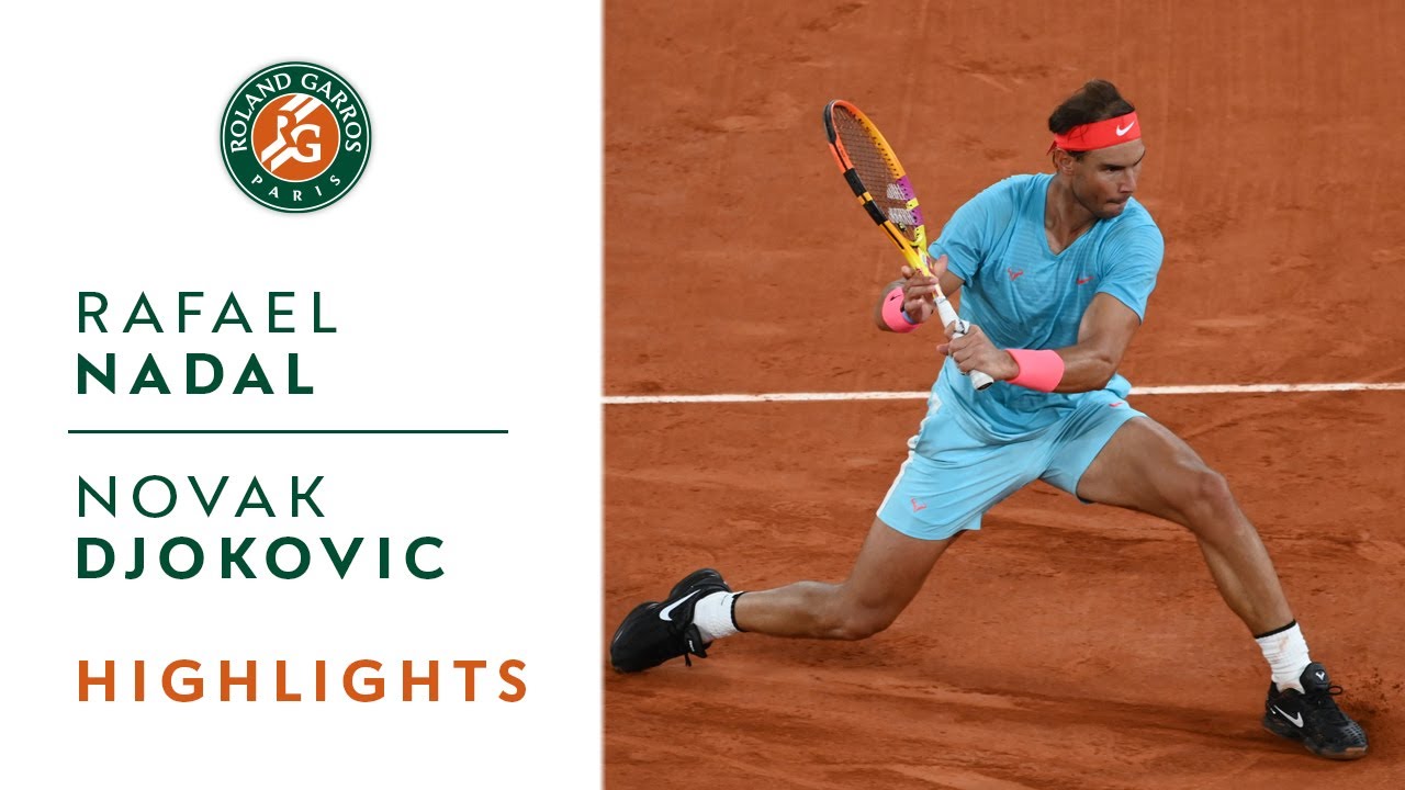 Rafael Nadal vs Novak Djokovic – French Open Final Highlights