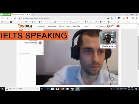 Real Practice ielts speaking Online Trial Test Part 1 on Testuru.com