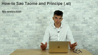 How to register a domain name in Sao Taome and Principe (.st) - Domgate YouTube Tutorial