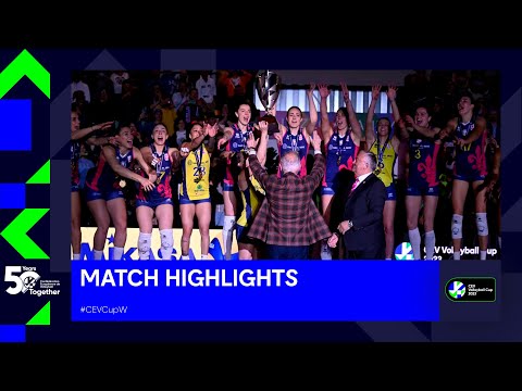 VIDEO | Returul finalei Cupei CEV (F) 2023