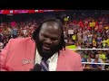 Raw - Mark Henry surprises John Cena with a World's Strongest Slam: Raw, June 17, 2013
