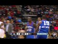 Thanasis Antetokounmpo's two-handed slam