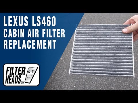 Где в Lexus ЛС460 воздушный фильтр