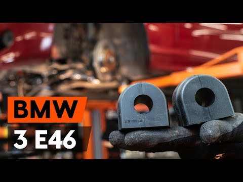 Как заменить втулки переднего стабилизатора на BMW 3 (E46) (ВИДЕОУРОК AUTODOC)