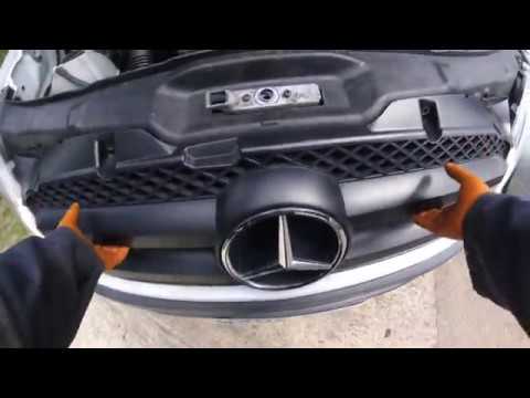 How to remove the front bumper of Mercedes Sprinter снять переднюю бампер Mercedes Sprinter
