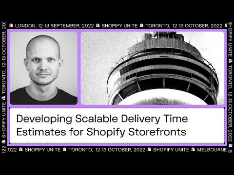 Developing Scalable Delivery Time Estimates for Shopify Storefronts