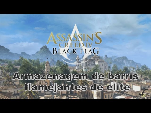 Assassin's Creed IV Black Flag - Planta - Armazenagem de Barris Flamejantes de Elite