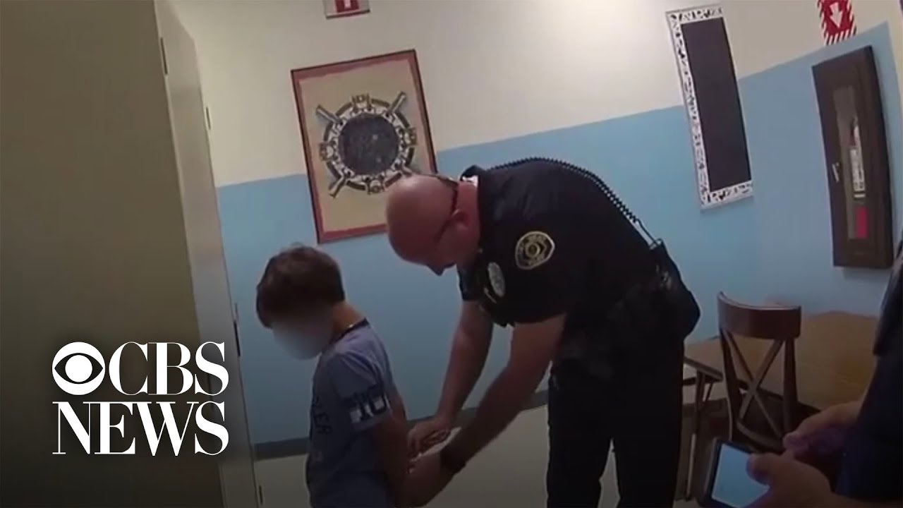8-Year-Old Too Small For Handcuffs