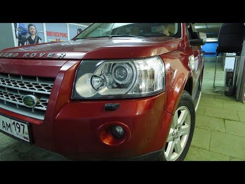 Freelander 2 тюнинг фар установка светодиодных модулей оптима установка ангельских глазок. Полировка Freelander 2 тюнинг фар установка светодиодных модулей оптима установка ангельских глазок. Полировка