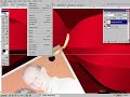 Học photoshop : Ghép ảnh người vào khung và design