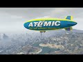 GTA V - How To Fly the Atomic Blimp in Grand Theft Auto V (GTA 5)