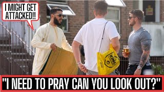 ASKING STRANGERS TO HELP ME PRAY THEN GIVING THEM APPLE PRODUCTS - SOCIAL EXPERIMENT