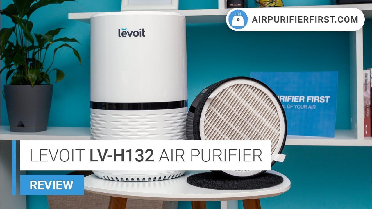 New LEVOIT Compact HEPA Air Purifier Home Allergy White LV-H132 400cfm