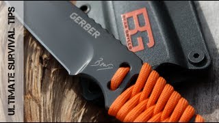 new! gerber bear grylls ultimate paracord knife -review- best paracord knife for survival? 31-001683