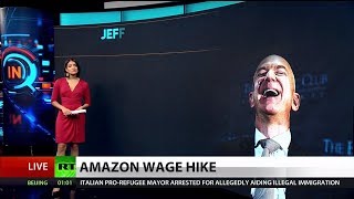 Bezos Worth 10 Billion Times Amazon Worker’s Hourly Wage