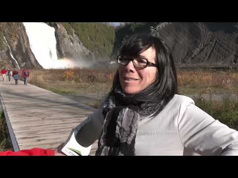 Entrevue avec la directrice du Parc de la Chute Montmorency, Nancy Bolduc