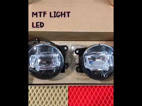 Toyota hilux установка противотуманных фар MTF LED