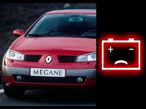 Садится аккумулятор Рено Меган 2, Renault Megane 2! Одна Из причин утечки электроэнергии!
