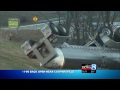 Milk tanker crashes near Coopersville