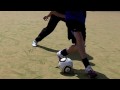 learn to turn with a defender on your back