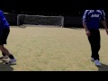 learn to turn with a defender on your back