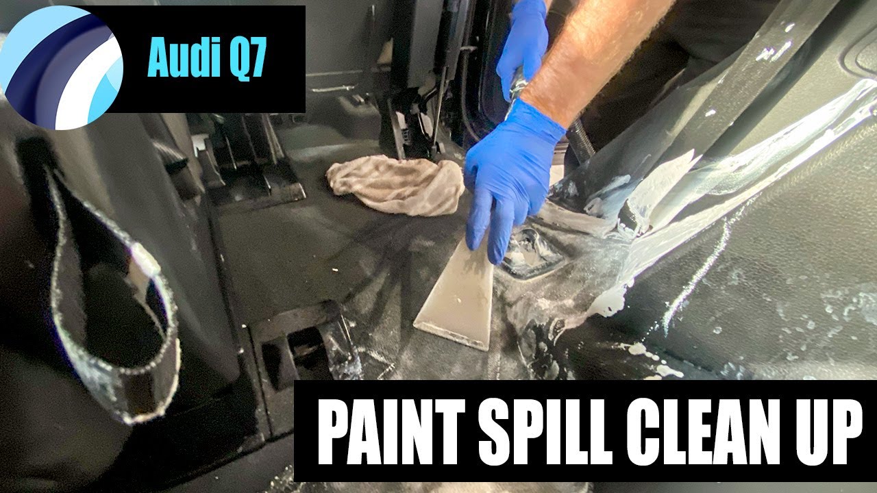 Car Paint Spill Clean-up | New Again