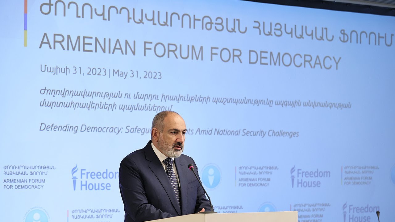 Ժողովդավարությունը Հայաստանի հիմնական բրենդն է, և սա մեր համոզմունքն է ու ռազմավարությունը. Նիկոլ Փաշինյան