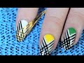 Have I Crossed the Line? Nail Art Tutorial - Striping Tape/Striped Design