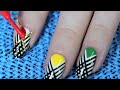 Have I Crossed the Line? Nail Art Tutorial - Striping Tape/Striped Design