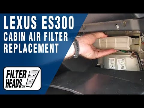 How to Replace Cabin Air Filter Lexus ES300