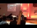 Bishop William Murphy singing an extended version of Its Working.