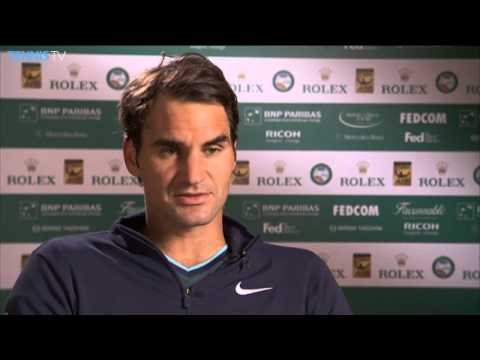 Monte-Carlo 2014 Wednesday Interview Federer