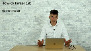 How to register a domain name in Israel (.co.il) - Domgate YouTube Tutorial