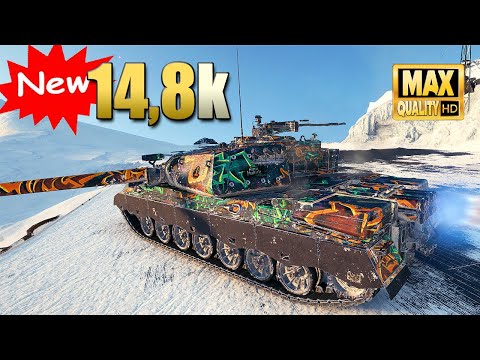 BZ 79  Almost 15k damage with the new tier 11   World of Tanks
