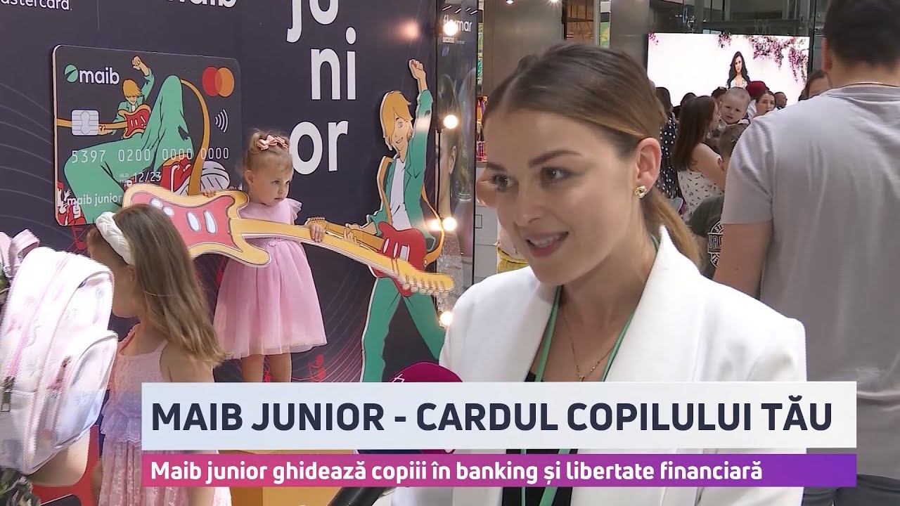 On June 1, maib junior organized the most extraordinary event dedicated to children (TV8)