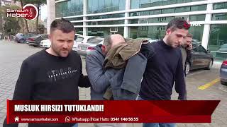 Musluk hırsızı tutuklandı!