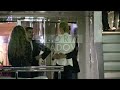 Karolina Kurkova leaving Roberto Cavalli Yacht in Cannes Harbour