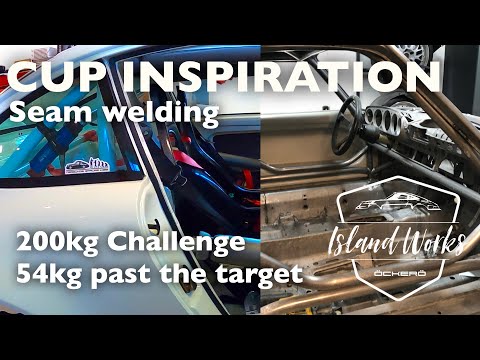 Cup Inspiration - Seam welding and stiffening a Porsche 964