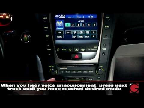 2006 Lexus GS300 Bluetooth Hands Free and A2DP streaming, USB, Auxiliary Music kit, demo by GROM