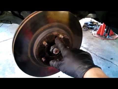 Wheel bearing replacement OVERVIEW Acura TL Install Remove Replace