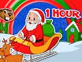 Santa Claus is Coming to Town + More | 1 Hour Kids Christmas Songs & Carols | Rudolph, Jingle Bells